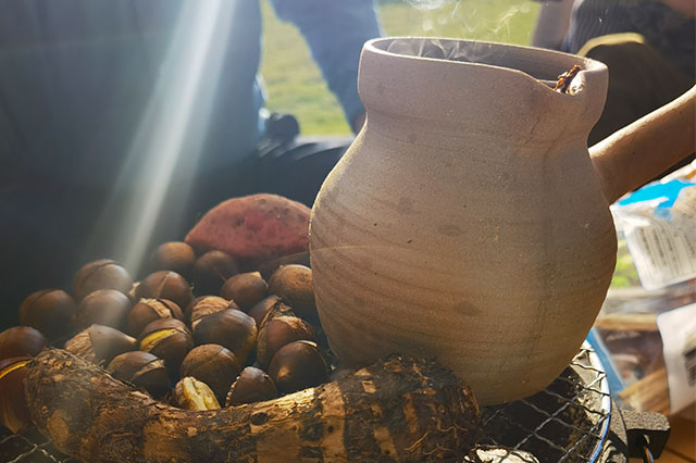 围炉煮茶